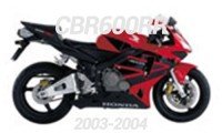 2003-2004 Honda CBR600RR Verkleidung