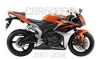 2007-2008 Honda CBR600RR Verkleidung