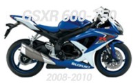 2008-2010 Suzuki GSXR 600-750 Verkleidung