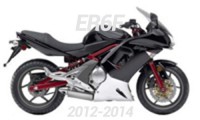 2012-2014 Kawasaki ER6F Verkleidung