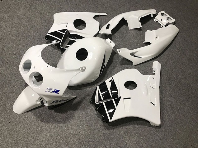 Weiß Schwarz 1990-1998 Honda CBR250RR Motorrad Verkleidung