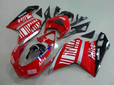 Alice Rot 2007-2014 Ducati 848 1098 1198 Motorrad Verkleidung