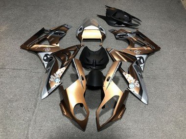 Alien Blau & Weiß 2009-2014 BMW S1000RR Motorrad Verkleidung