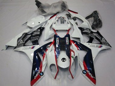 Alien Blau & Weiß 2009-2014 BMW S1000RR Motorrad Verkleidung