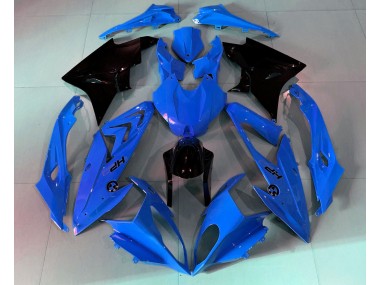 Alien Blau & Weiß 2009-2014 BMW S1000RR Motorrad Verkleidung