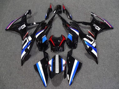 Alien Blau & Weiß 2009-2014 BMW S1000RR Motorrad Verkleidung