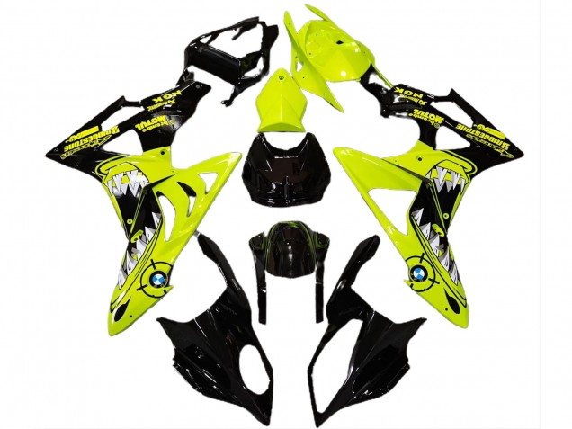 Alien Blau & Weiß 2009-2014 BMW S1000RR Motorrad Verkleidung