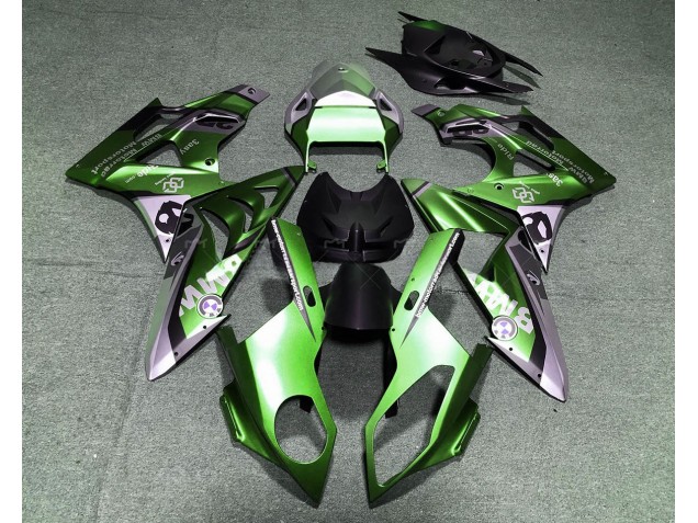 Alien Blau & Weiß 2009-2014 BMW S1000RR Motorrad Verkleidung