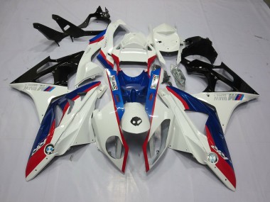 Alien Blau & Weiß 2009-2014 BMW S1000RR Motorrad Verkleidung