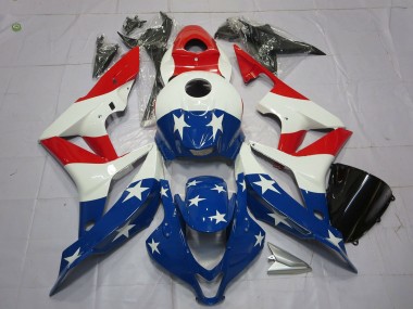 Amerikanische Flagge 2007-2008 Honda CBR600RR Motorrad Verkleidung