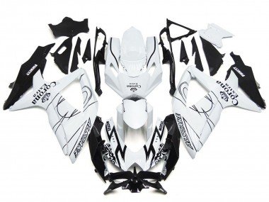 Benutzerdefiniert Corona Spezial Mit Weiß 2008-2010 Suzuki GSXR 600-750 Motorrad Verkleidung