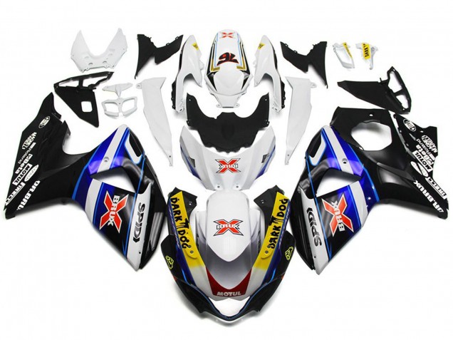 Benutzerdefinierter Spidi Dark Dog 2009-2016 Suzuki GSXR 1000 Motorrad Verkleidung Benutzerdefinierter Spidi Dark Dog 2009-2016 Suzuki GSXR 1000 Motorrad Verkleidung