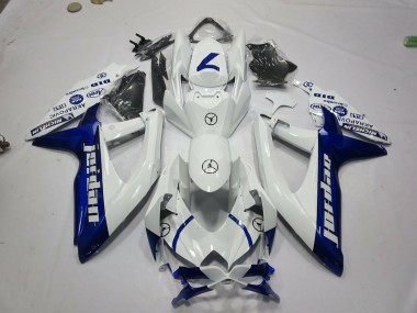 Blau Jordan 2008-2010 Suzuki GSXR 600-750 Motorrad Verkleidung