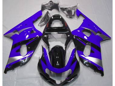 Blau OEM Stil 2001-2003 Suzuki GSXR 600-750 Motorrad Verkleidung
