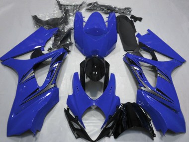 Blau OEM Stil 2007-2008 Suzuki GSXR 1000 Motorrad Verkleidung