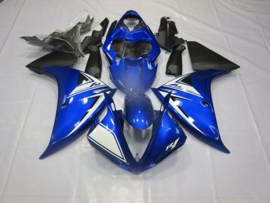 Blau & Schwarz 2012-2014 Yamaha R1 Motorrad Verkleidung