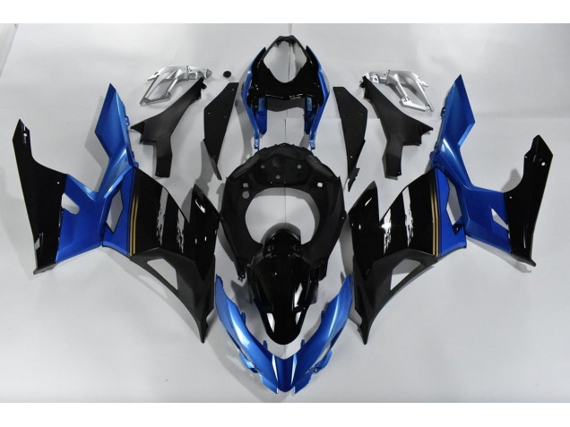 Blau & Schwarz 2018-2023 Kawasaki Ninja 400 Motorrad Verkleidung Blau & Schwarz 2018-2023 Kawasaki Ninja 400 Motorrad Verkleidung