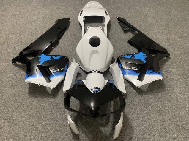Blaue Spritzer 2003-2004 Honda CBR600RR Motorrad Verkleidung
