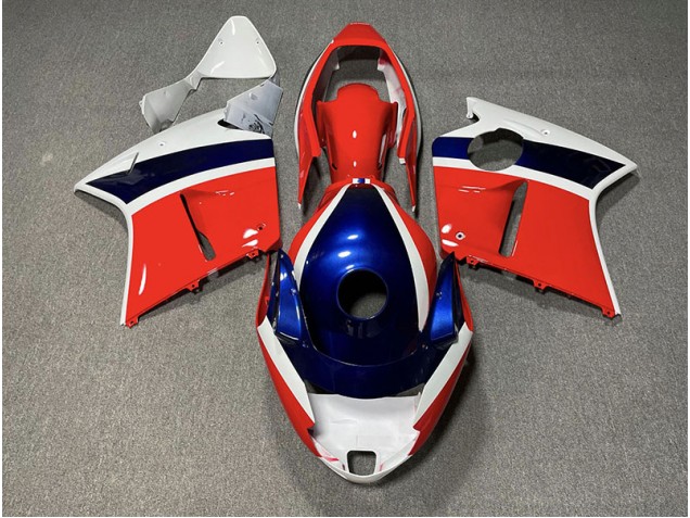 Blaurot & Weiß 1996-2007 Honda CBR1100XX Motorrad Verkleidung