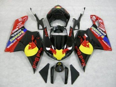 Breil Rot Bull 2007-2014 Ducati 848 1098 1198 Motorrad Verkleidung
