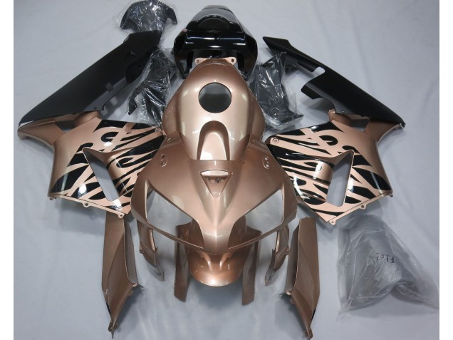 Bronze Flame 2005-2006 Honda CBR600RR Motorrad Verkleidung