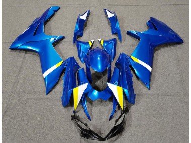Custom Blau 2011-2024 Suzuki GSXR 600-750 Motorrad Verkleidung