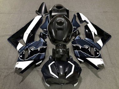 Custom Blau Carbonfaser Bull 2013-2023 Honda CBR600RR Motorrad Verkleidung