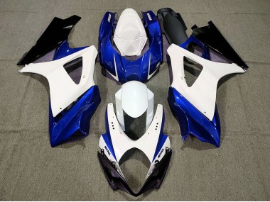 Custom Design Blau 2007-2008 Suzuki GSXR 1000 Motorrad Verkleidung