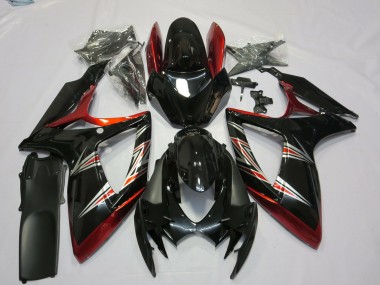 Dreifarbig 2006-2007 Suzuki GSXR 600-750 Motorrad Verkleidung