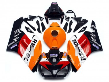 Dunkel Repsol 2004-2005 Honda CBR1000RR Motorrad Verkleidung