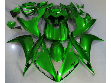 Dunkelgrün 2004-2006 Yamaha R1 Motorrad Verkleidung