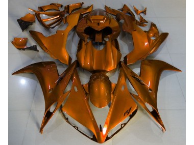 Dunkelorange 2004-2006 Yamaha R1 Motorrad Verkleidung