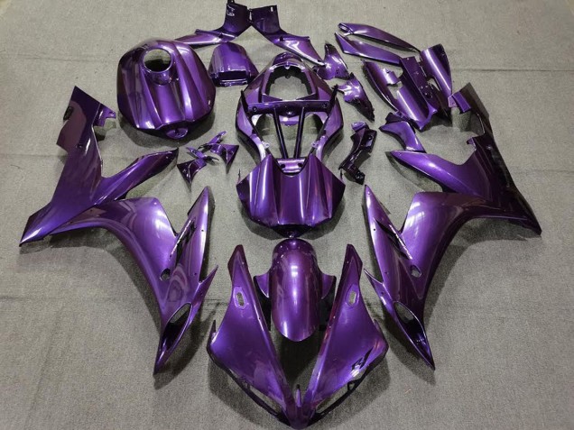 Dunkelviolett 2004-2006 Yamaha R1 Motorrad Verkleidung Dunkelviolett 2004-2006 Yamaha R1 Motorrad Verkleidung