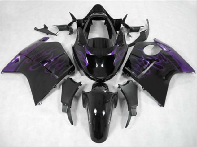 Dunkelviolett Flame 1996-2007 Honda CBR1100XX Motorrad Verkleidung