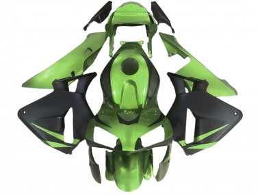 Eidechsengrün 2003-2004 Honda CBR600RR Motorrad Verkleidung