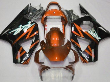 Elektrisches Orange 2002-2003 Honda CBR954RR Motorrad Verkleidung