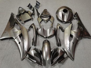 Flüssiges Silber 2008-2016 Yamaha R6 Motorrad Verkleidung