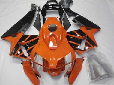 Gebranntes Orange 2003-2004 Honda CBR600RR Motorrad Verkleidung
