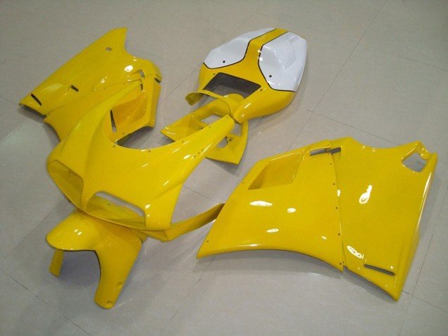 Gelb Glanz 1993-2005 Ducati 996 748 916 998 Motorrad Verkleidung Gelb Glanz 1993-2005 Ducati 996 748 916 998 Motorrad Verkleidung