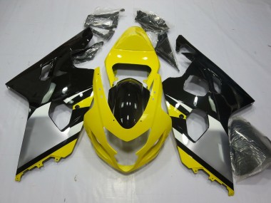 Gelb OEM Stil 2004-2005 Suzuki GSXR 600-750 Motorrad Verkleidung