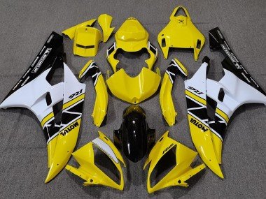 Gelb OEM Stil 2006-2007 Yamaha R6 Motorrad Verkleidung