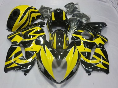 Gelb & Schwarz 1997-2007 Suzuki GSXR 1300 Motorrad Verkleidung