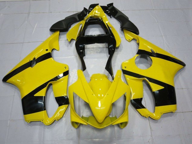 Gelb & Schwarz 2001-2003 Honda CBR600 F4i Motorrad Verkleidung Gelb & Schwarz 2001-2003 Honda CBR600 F4i Motorrad Verkleidung
