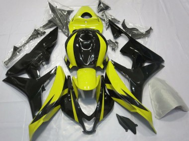 Gelb & Schwarz OEM Design 2007-2008 Honda CBR600RR Motorrad Verkleidung