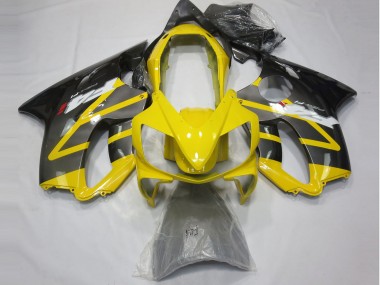 Gelb & Silber 2004-2007 Honda CBR600 F4i Motorrad Verkleidung