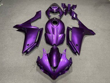 Glanz Lila 2007-2008 Yamaha R1 Motorrad Verkleidung