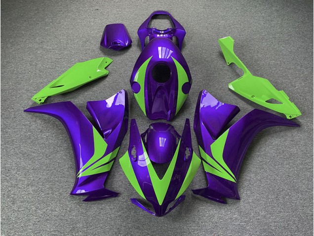 Glanz Lila & Grün 2012-2016 Honda CBR1000RR Motorrad Verkleidung