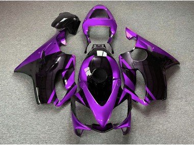 Glanz Lila & Schwarz 2001-2003 Honda CBR600 F4i Motorrad Verkleidung