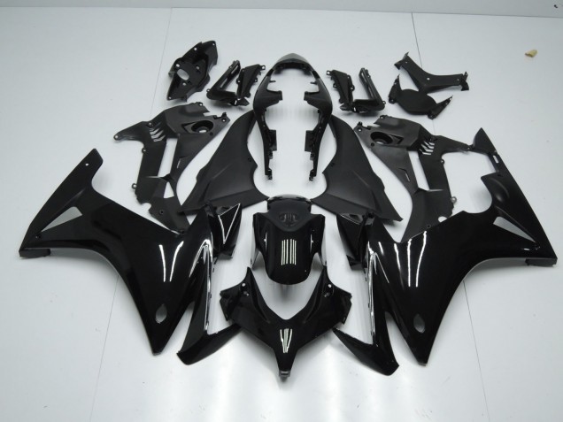 Glanz & Matt Schwarz 2013-2015 Honda CBR500RR Motorrad Verkleidung