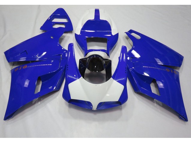 Glänzend Blau & Weiß 1993-2005 Ducati 996 748 916 998 Motorrad Verkleidung